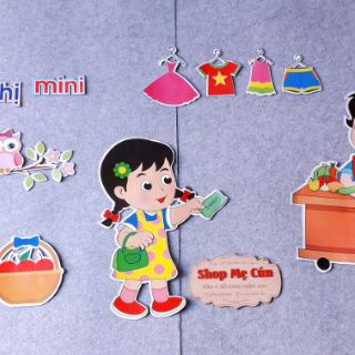 Tranh góc mầm non