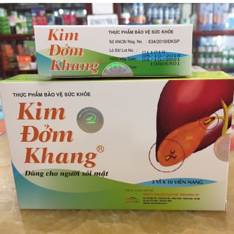 Kim Đởm Khang – Hỗ trợ tăng cường chức năng gan mật (Hộp 30 viên)