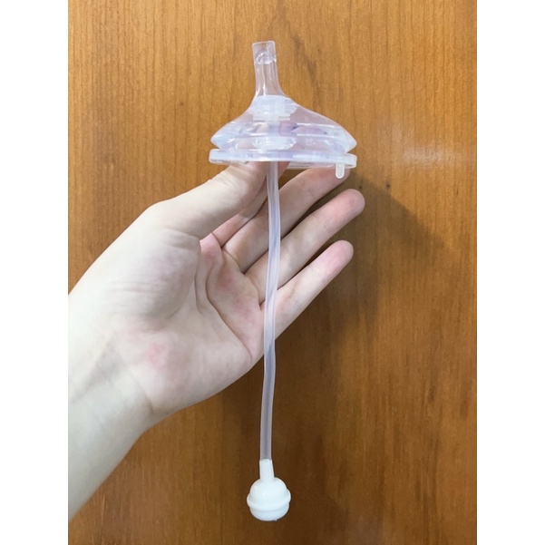 Ống tập hút bình sữa dùng cho bình sữa Nuk Nature Sence, Tommee Tippee có chống sặc, chống đầy hơi cho bé P21