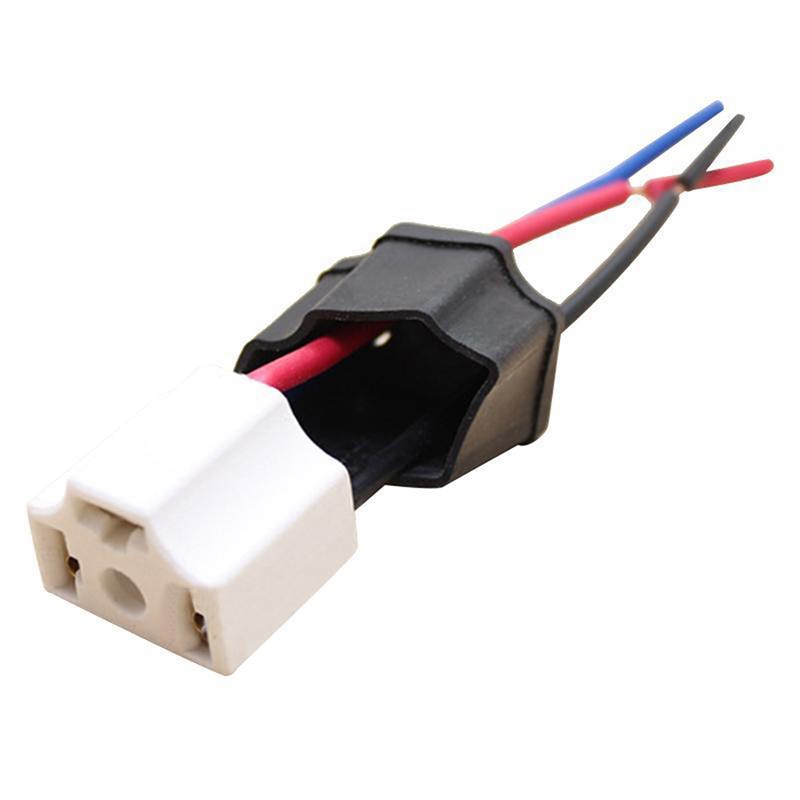 Ổ cắm đèn pha ô tô H4 9003 , chuôi đèn ,  phích cắm bằng sứ  cho xe hơi
