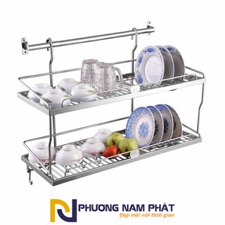 Kệ úp Chén Treo Tường Bằng inox 304 Cao Cấp.Kệ đựng để chén bát bằng inox