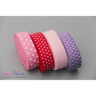 *(Set 2m) Thun nhũ chấm bi làm băng đô và phụ kiện trang trí may mặc, handmade, diy