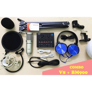 Combo full bộ Autotune V8 + MIC BM900