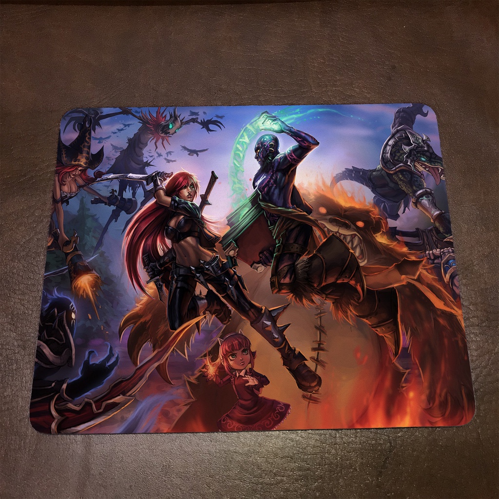 Lót chuột máy tính League of Legends RYZE - Mẫu 1 Mousepad cao su êm ái, nhận in theo yêu cầu