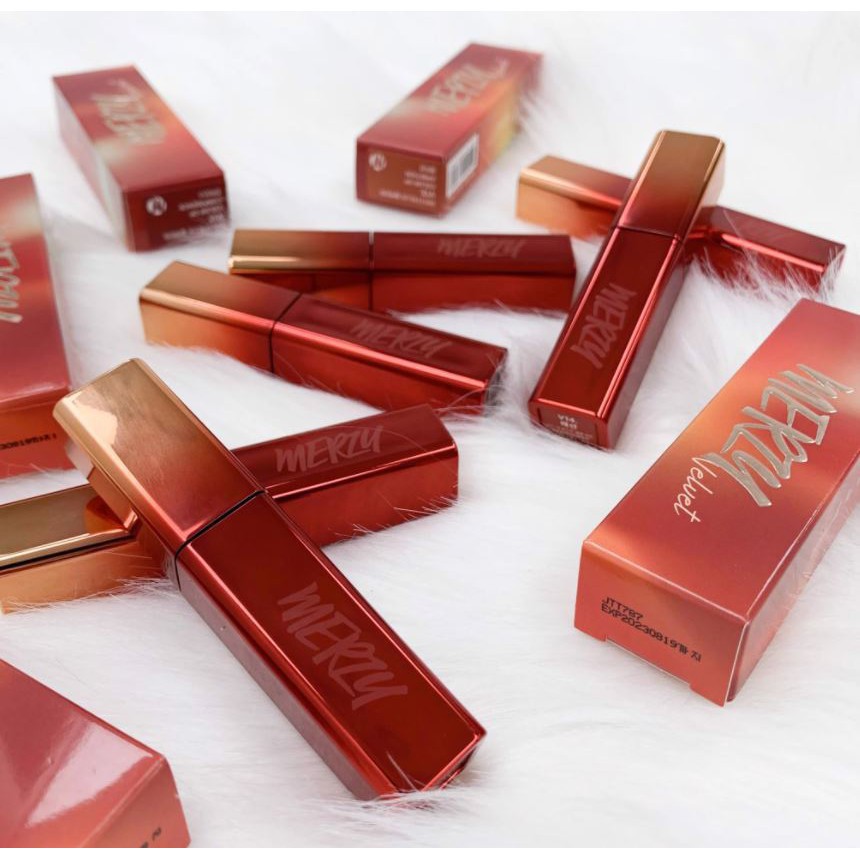 [CHÍNH HÃNG][V1-V18] Son kem lì Merzy The First Velvet Tint | Thế Giới Skin Care