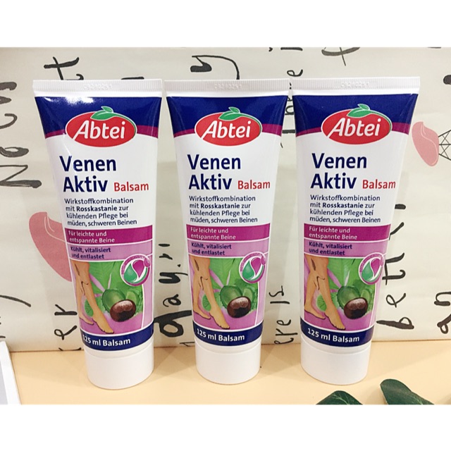 KEM BÔI NGOÀI DA ABTEI - VENEN AKTIV 125ml