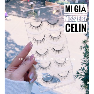 Tổng hợp mi giả Missie by Celin hộp 5 đôi