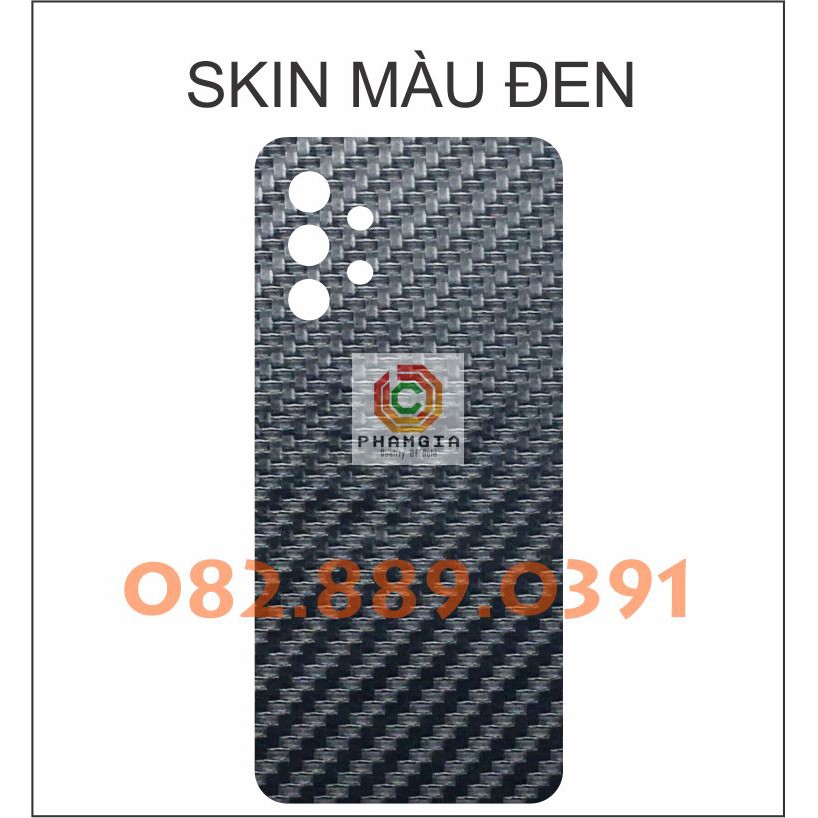 Miếng dán mặt lưng skin carbon Samsung Galaxy A32 4G (SM-A325F/DS) / 5G