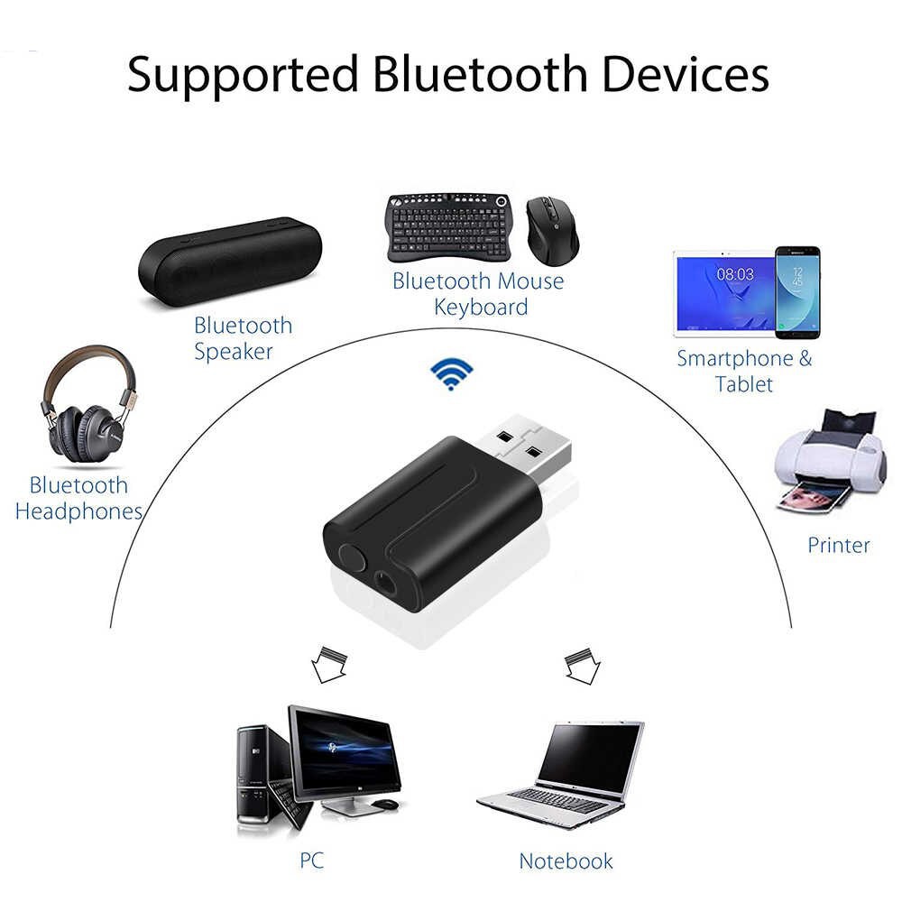 Thiết Bị Thu Phát Nhạc Không Dây Bluetooth 5.0 BT-T10