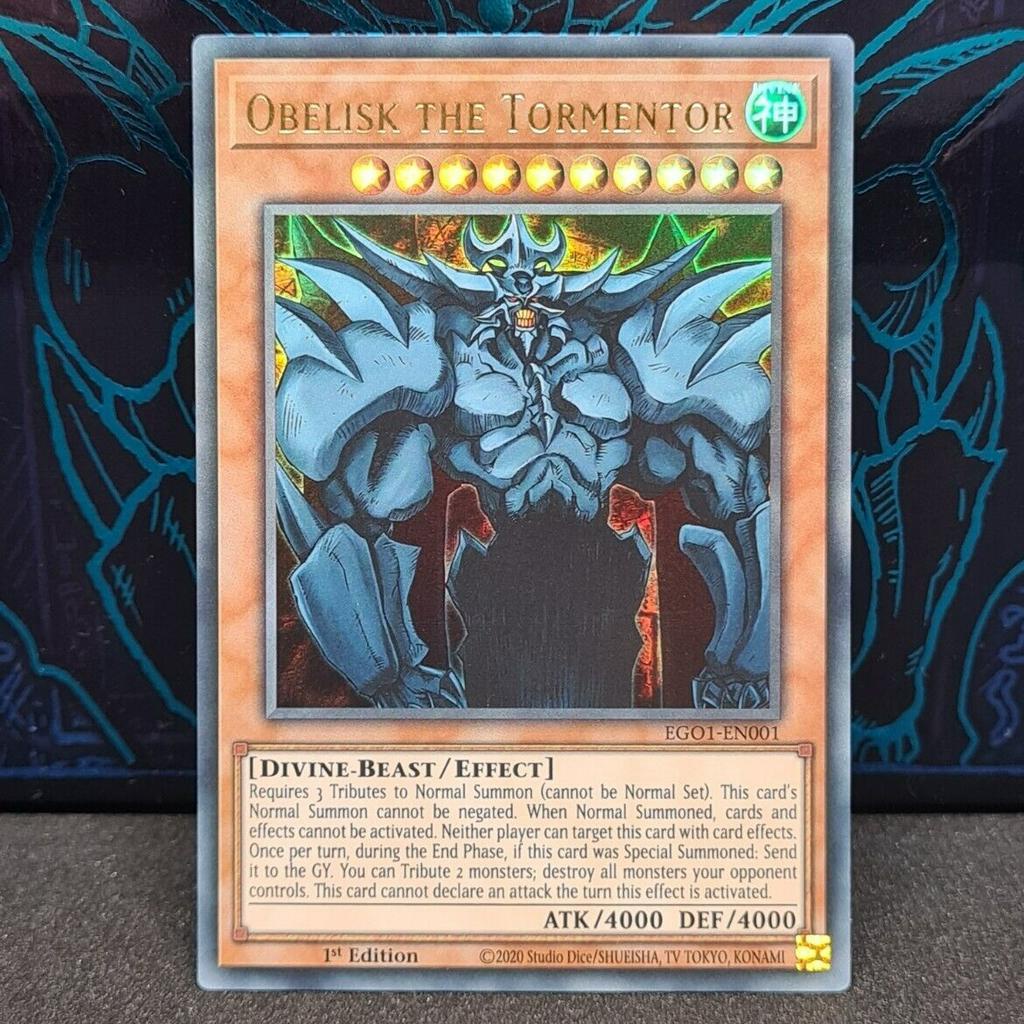 Bài Yugioh - Obelisk The Tormentor LC01 YGLD