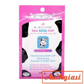 Muối tắm Thailand A Bonne Spa Milk Salt 70g