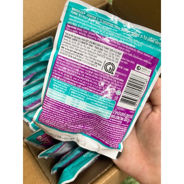 Pate Whiskas Dành Cho Mèo Con 80g