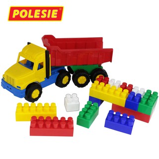 [Nhập mã TOYOCT giảm 10% tối đa 15K đơn từ 50K]Xe tải đồ chơi kèm bộ lắp ráp 17 chi tiết – Polesie Toys