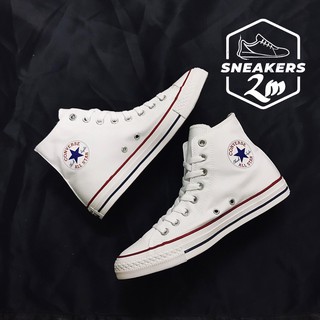 giày classic trắng cổ cao