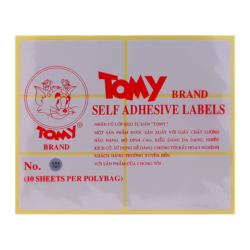Giấy decal tomy nhiều kích thước