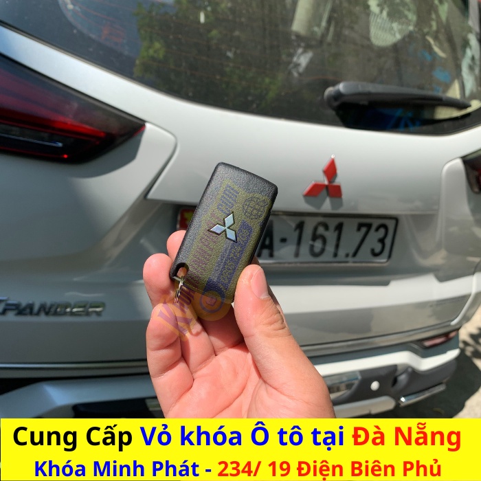 Vỏ chìa khóa xe Mitsubishi Xpander, Attrage, Triton, Mirage, Pajero sport V55