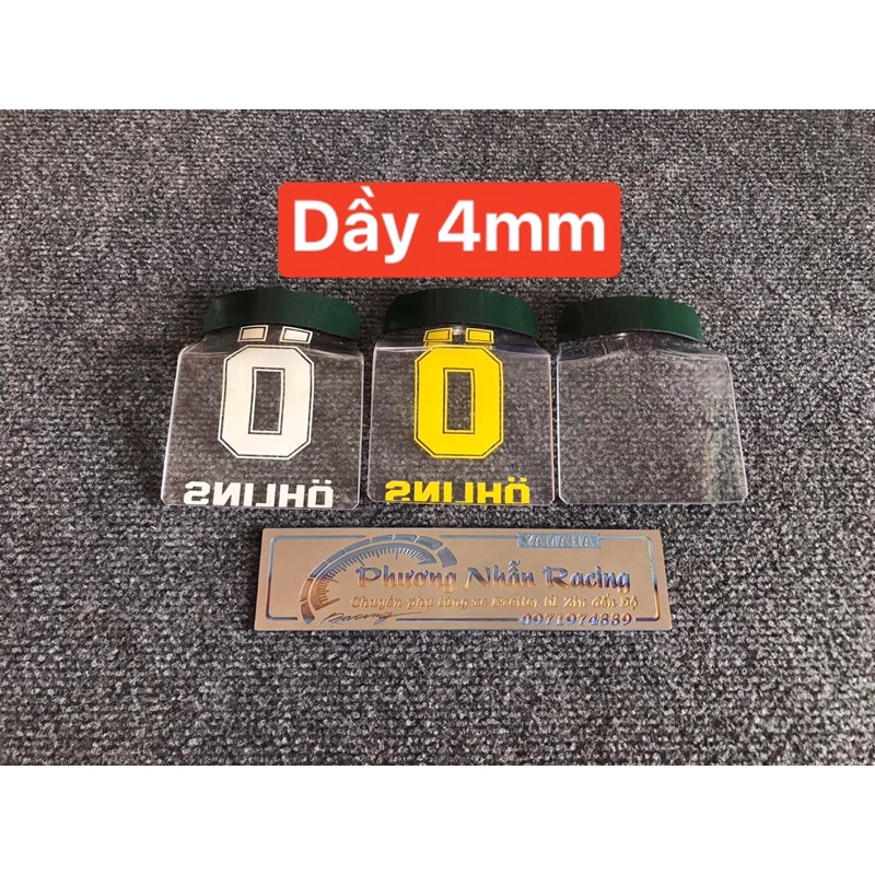 Mica 4mm che phuộc Ex2006-2010( Ex nhỏ 4 số )