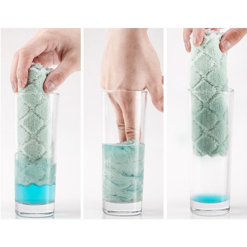 Khăn Lau Đa Năng 2 Mặt Siêu Thấm Hút