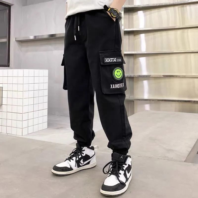 Quần Dài Dáng Rộng Phong Cách Hàn Quốc Dành Cho Bé Trai