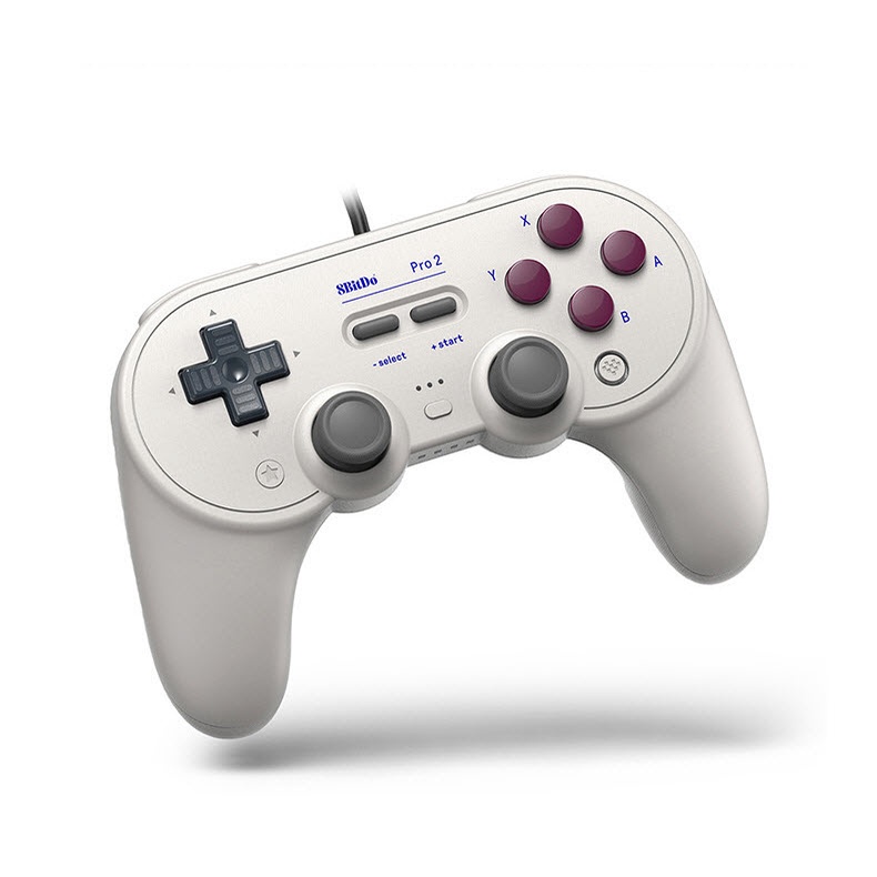 Tay cầm có dây 8BITDO PRO 2 – NEW 2022 dành cho Nintendo Switch, PC, Android, Raspberry Pi