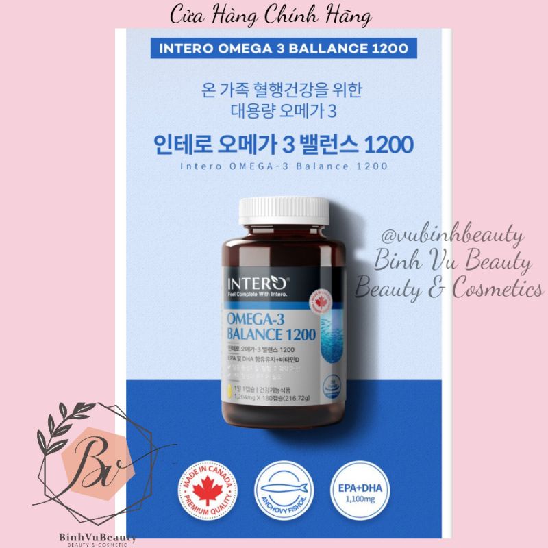 Viên uống Omega 3 Cao Cấp 180 viên - 6 tháng