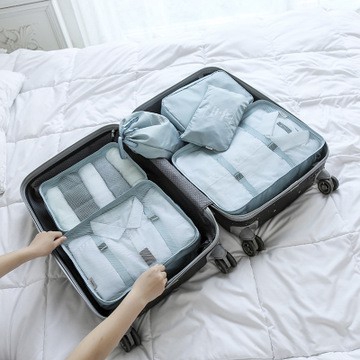 Set of 6 versatile travel bags