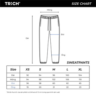 Basic Sweatpants V.1 ( Quần nỉ ống bo TRICH siêu đẹp)