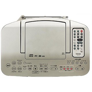 Đài Radio Cassette, CD, SD, USB Toshiba TY-CDX9 (N) - Hàng sản xuất cho thị trường nội địa Nhật chạy điện 100V