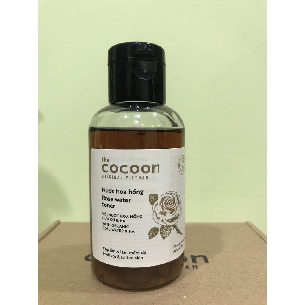 Nước cân bằng hoa hồng Cocoon - Toner hoa hồng Cocoon 140ml