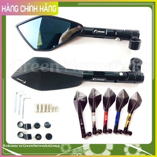 Gương, KÍNH Chiếu Hậu Rizoma 5 cạnh thich hợp cho các loại xe Kính Bên Trái