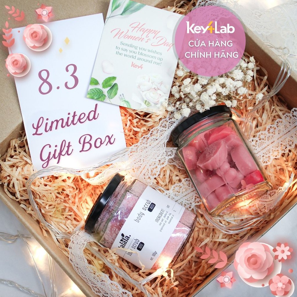 Limited gift box 8.3 trao yêu thương cho các bạn nữ - Key4 x Talala
