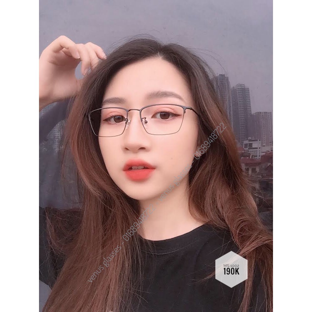 Gọng Kính Kim Loại Nam Nữ VENUS Dáng Mắt Vuông 9042 | BigBuy360 - bigbuy360.vn