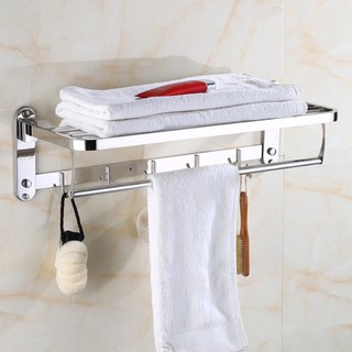 Giá treo khăn nhà tắm Inox 304 - Có móc treo