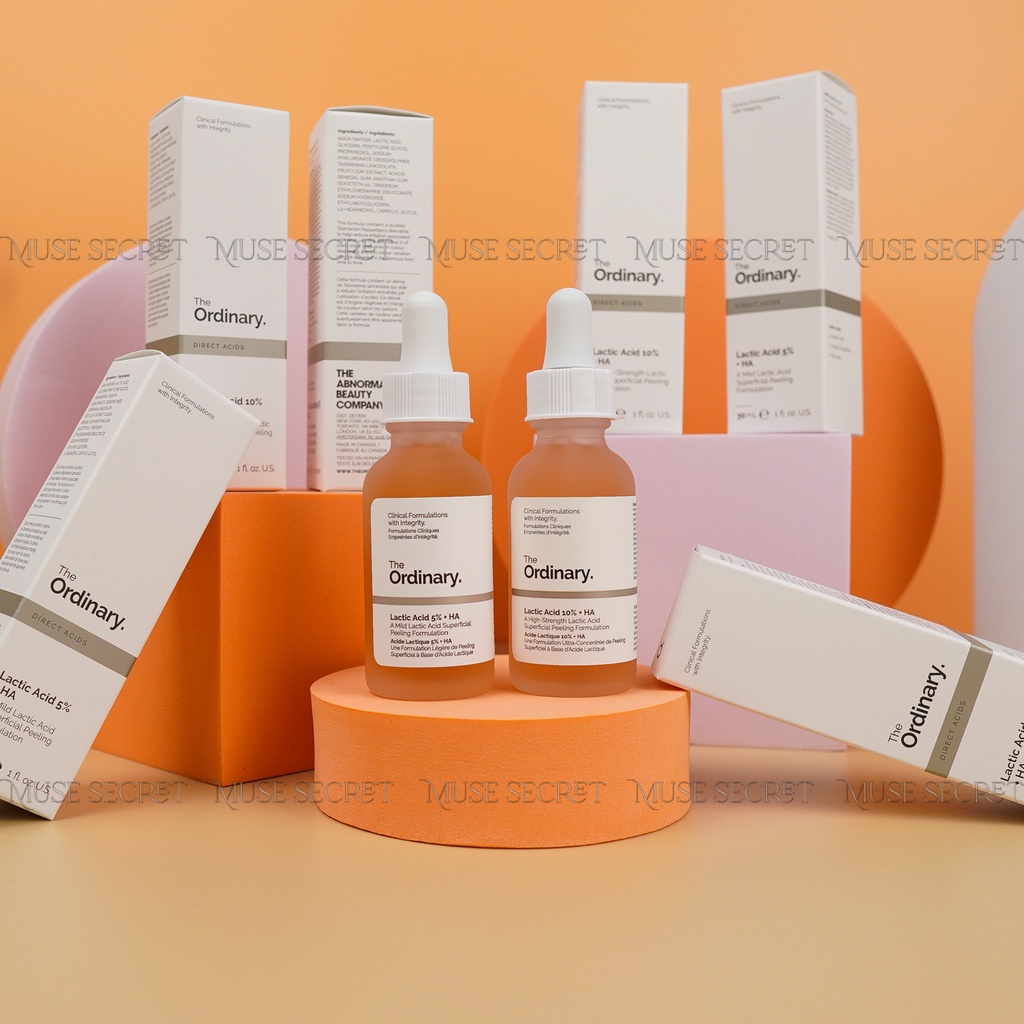 [Quà Tặng Khẩu Trang] Serum The Ordinary - Lactic Acid 5%/10% + HA 2% - Cấp Nước, Sáng Mịn Da 30ml [Bản Canada] | BigBuy360 - bigbuy360.vn