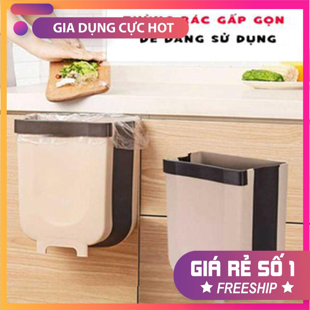 Thùng đựng rác đa năng gấp gọn cao cấp