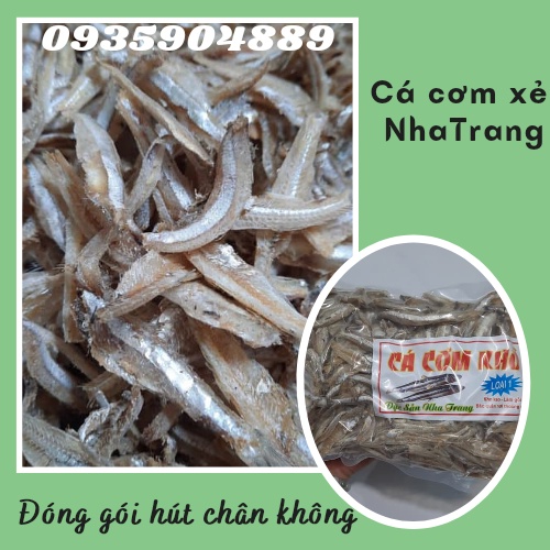 {500gr} Cá Cơm Rút Xương/Cá cơm xẻ - Đóng gói hút chân không