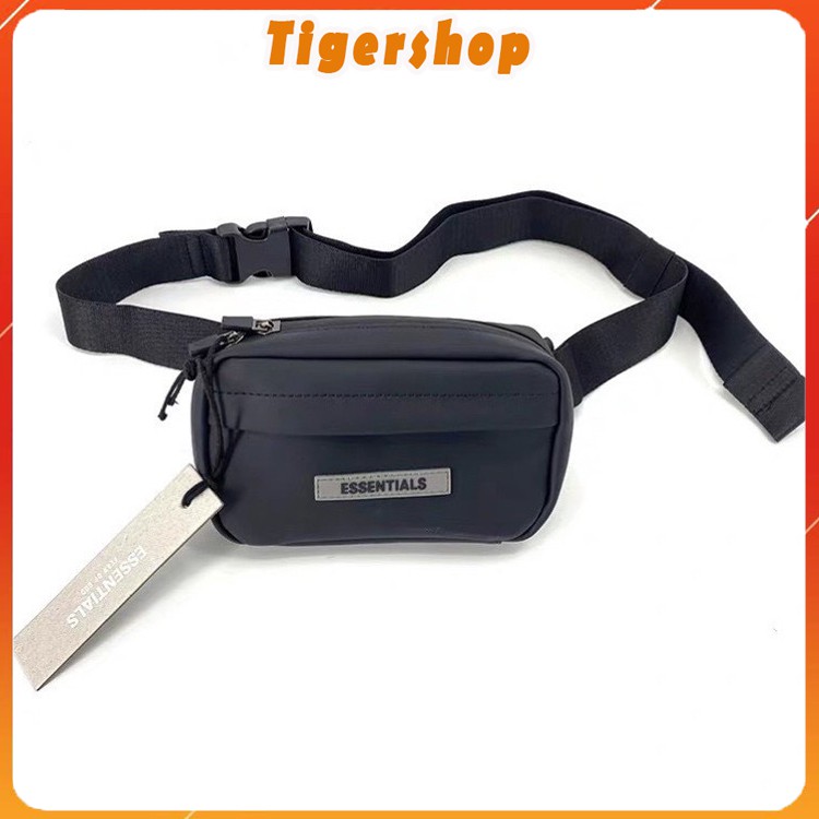 Túi bao tử đeo chéo ESSENTIALS Fear Of God cho nam nữ FOG Essentials Sling Bag chất da PU chống thấm cao c