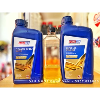 Combo Nhớt tay Ga Eurolub Cleantec 5W30 + 150cc Láp tặng kèm ống chích