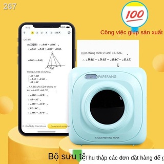 Máy In Nhiệt Mini Bluetooth,Máy in ảnh,in Câu Hỏi Sai,in nhãn dán in không cần mực,in đơn hàng