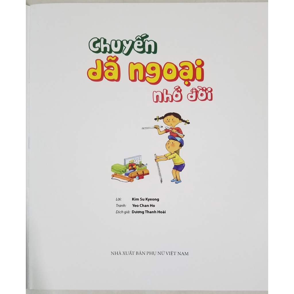 Sách- An Toàn Vui Chơi- Chuyến Dã Ngoại Nhớ Đời
