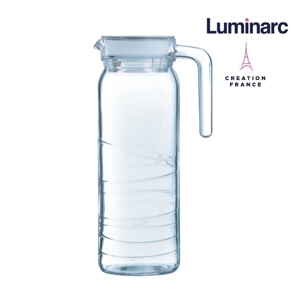 Bình Thuỷ Tinh Luminarc Dona Embossment Circle 1L - LUDOQ0434