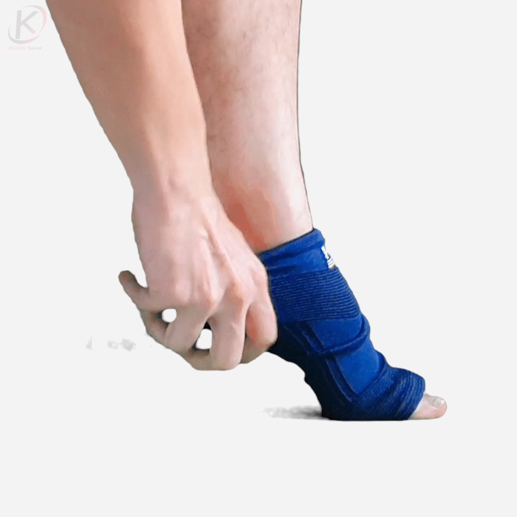 ANKLE SUPPORT PJ Chính Hãng – Bó Cổ Chân Bóng Đá PJ – Loại Xỏ Co Dãn