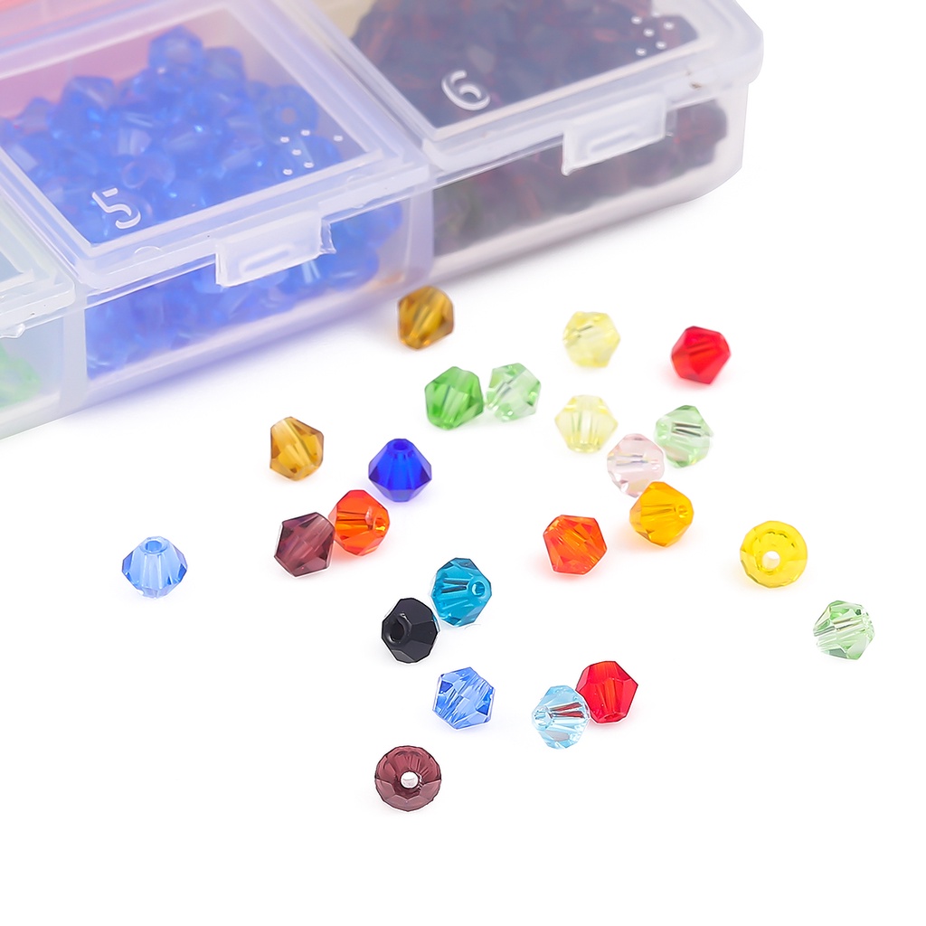 Chuỗi hạt pha lê kích thước 4mm dùng để làm đồ trang sức 5238