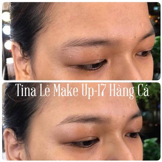 Miễn phí cạo vẽ lông mày giờ vàng - Tina Lê Make Up