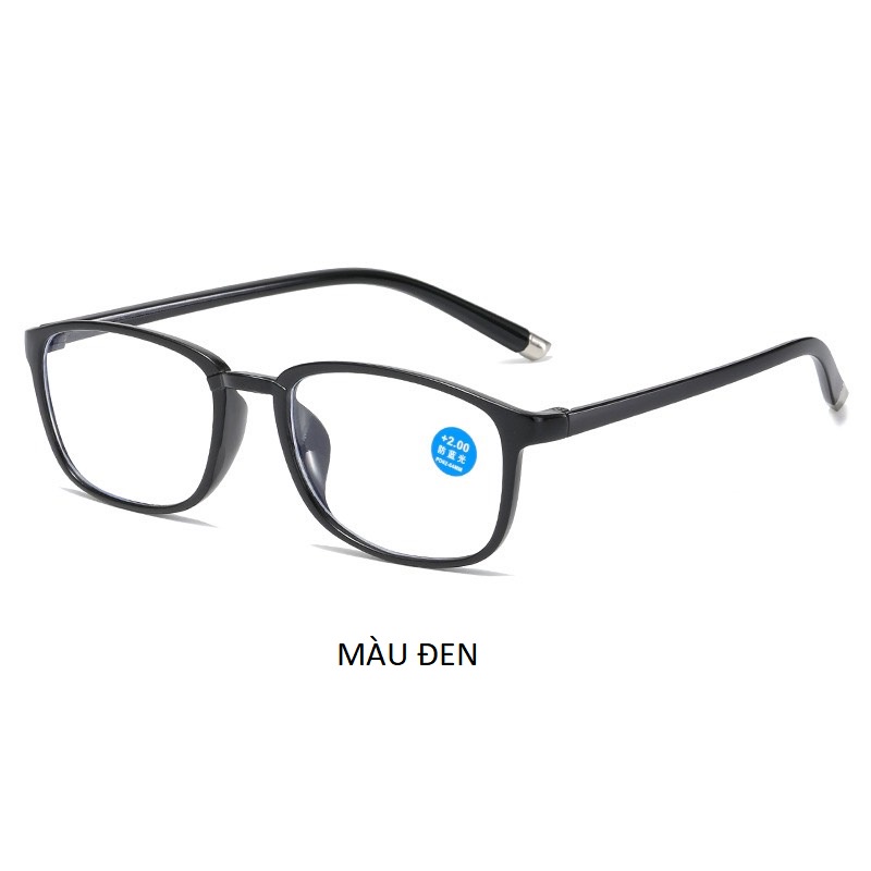 Kính viễn thị giành cho nam nữ tuổi trung niên thiết kế nhựa dẻo TR90 nhẹ, bền mã 8011