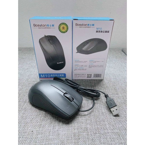 chuột có dây bosston m10,miếng lót chuột logitech