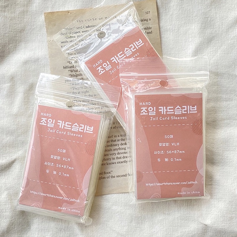 Joil Card Sleeve SIÊU DÀY Bảo Quản, Đựng Card Idol, Thần Tượng