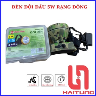 Đèn pin led đội đầu 5w rạng đông. đèn đội đầu soi ban đêm. đèn siêu sáng. hàng chính hãng