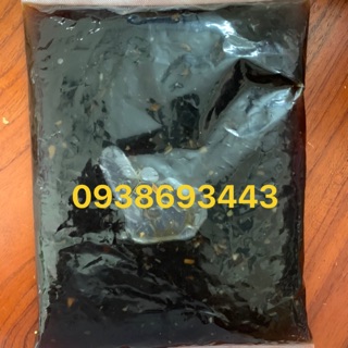 Bịch nước sốt bò đen trộn bánh tráng 1kg