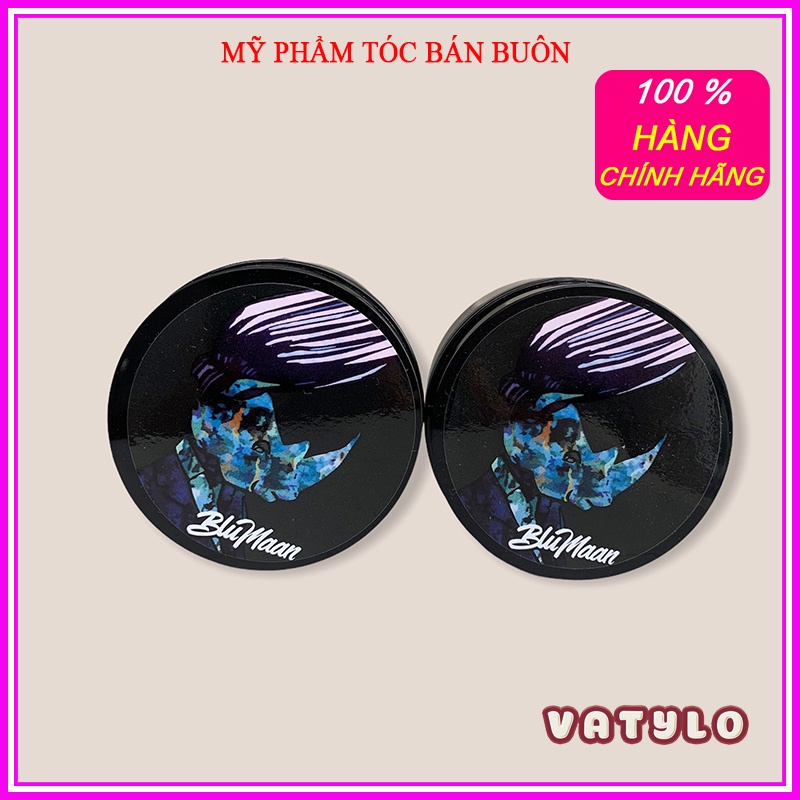 Sáp vuốt tóc nam BLUMANN 100g  Keo vuốt tóc nam nữ Gel tạo kiểu undercut side part mùi thơm dễ chịu MN10